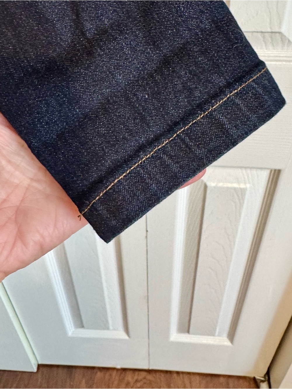 Rachel Zoe Dark Denim Lady Jacket - Size L - Picture 3 of 7